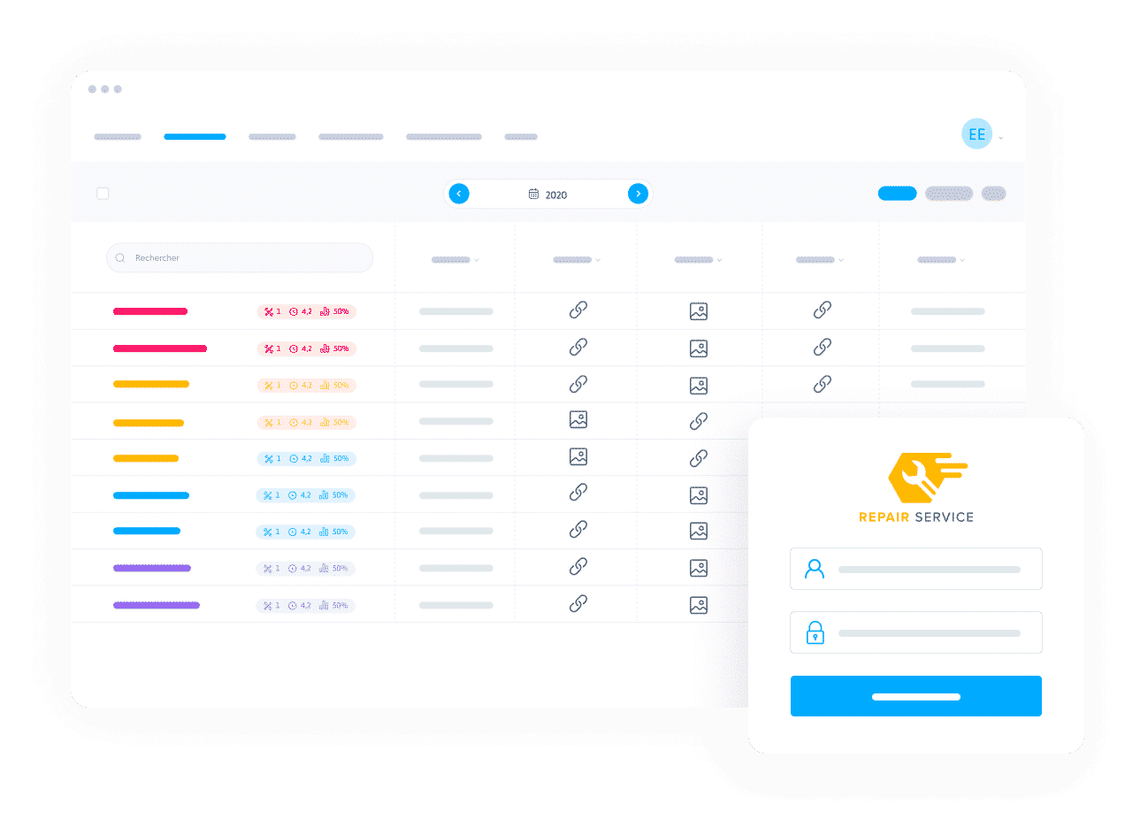 Praxedo Field Service Managament Software solution - Customer portal